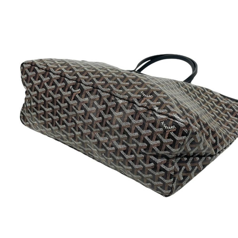Goyard leather Saint Louis black bag tote - Picture 9 of 10